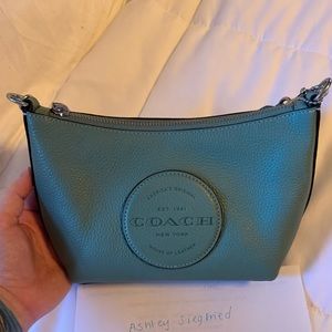 Coach small top handle bag w/ strap